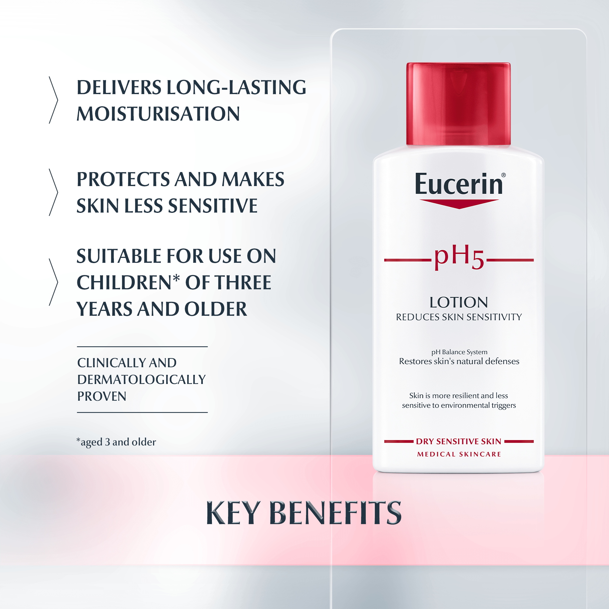 pH5 Lotion Body lotion for dry, sensitive skin Eucerin